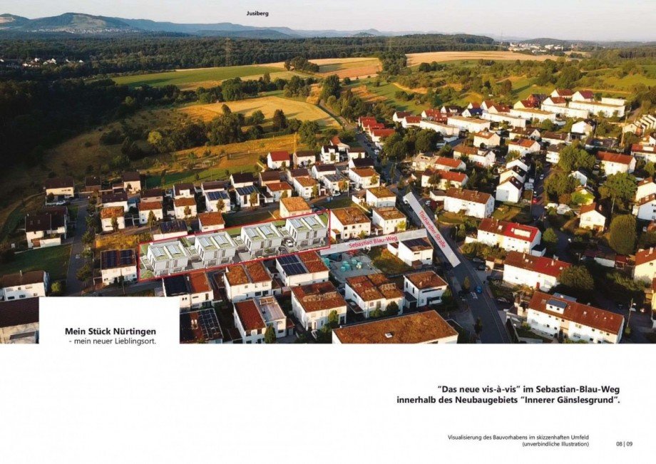 Moderne Doppelh�user N�rti.jpg Doppelhaush�lfte N�rtingen