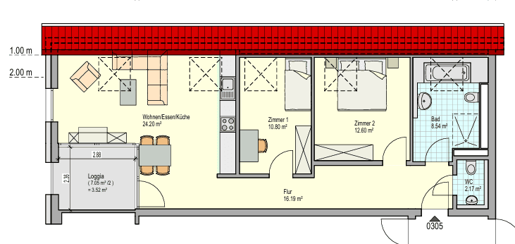 2026-08-11 10_17_04-31000.0305 - Im Dorf 3 - 72658 Bempflingen 1.DG Mitte.pdf und 9 weitere Seiten -.png Etagenwohnung Bempflingen