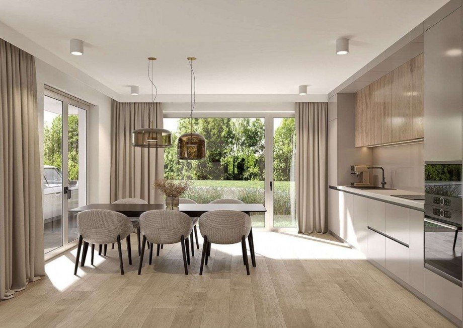 Moderne K�che mit Essberei.jpg Doppelhaush�lfte N�rtingen