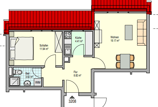 2026-07-15 12_11_41-10054-01.3208 - 72622 N�rtingen - Gr�tzinger Str. 32 DG mi.pdf - PDF24 Reader.png Dachgeschosswohnung N�rtingen