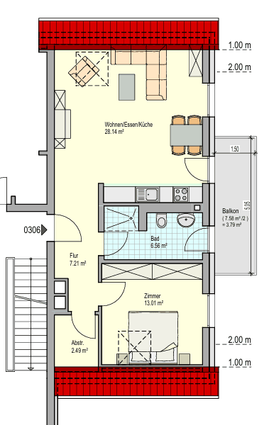 2026-10-21 11_26_00-31000.0306 - Im Dorf 3 - 72658 Bempflingen 1.DG rechts.pdf und 5 weitere Seiten .png Etagenwohnung Bempflingen