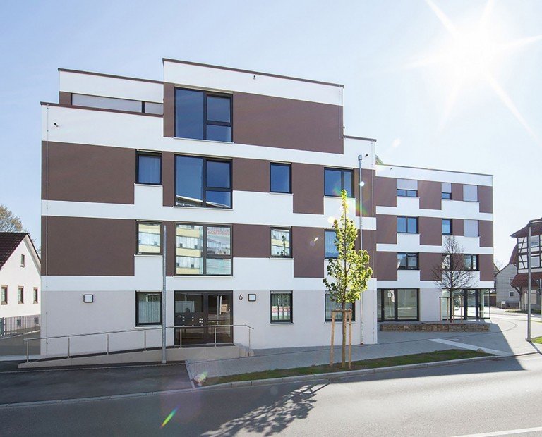 Au�enansicht Reichenbach Etagenwohnung Helle 2-Zimmerwohnung mit Balkon in Reichenbach